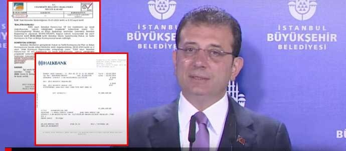 İmamoğlu açıkladı: Çekmeköy Belediyesi seçimde Cumhurbaşkanlığından karşılıksız para yardımı almış