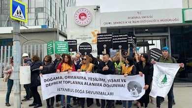 Deprem toplanma alanları protestosundan çağrı: Talan projelerini durdurun