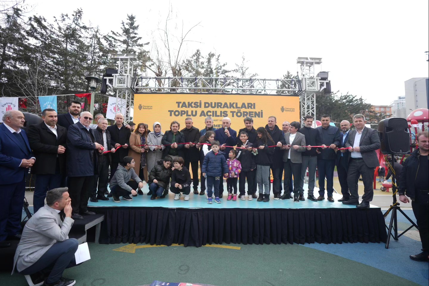 Ümraniye Belediyesi 9 yeni taksi durağını hizmete açtı
