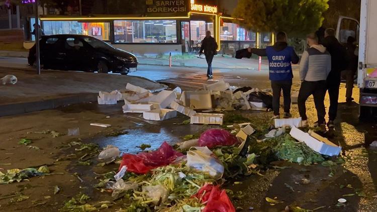 Kartal Belediye işçileri greve gitti, çöpler sokakta kaldı!