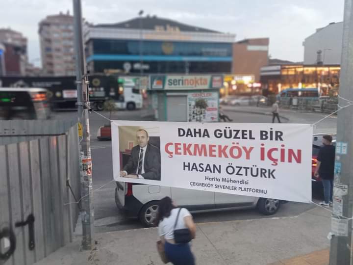 Hasan Öztürk ismi Çekmeköy'de gündem oldu..