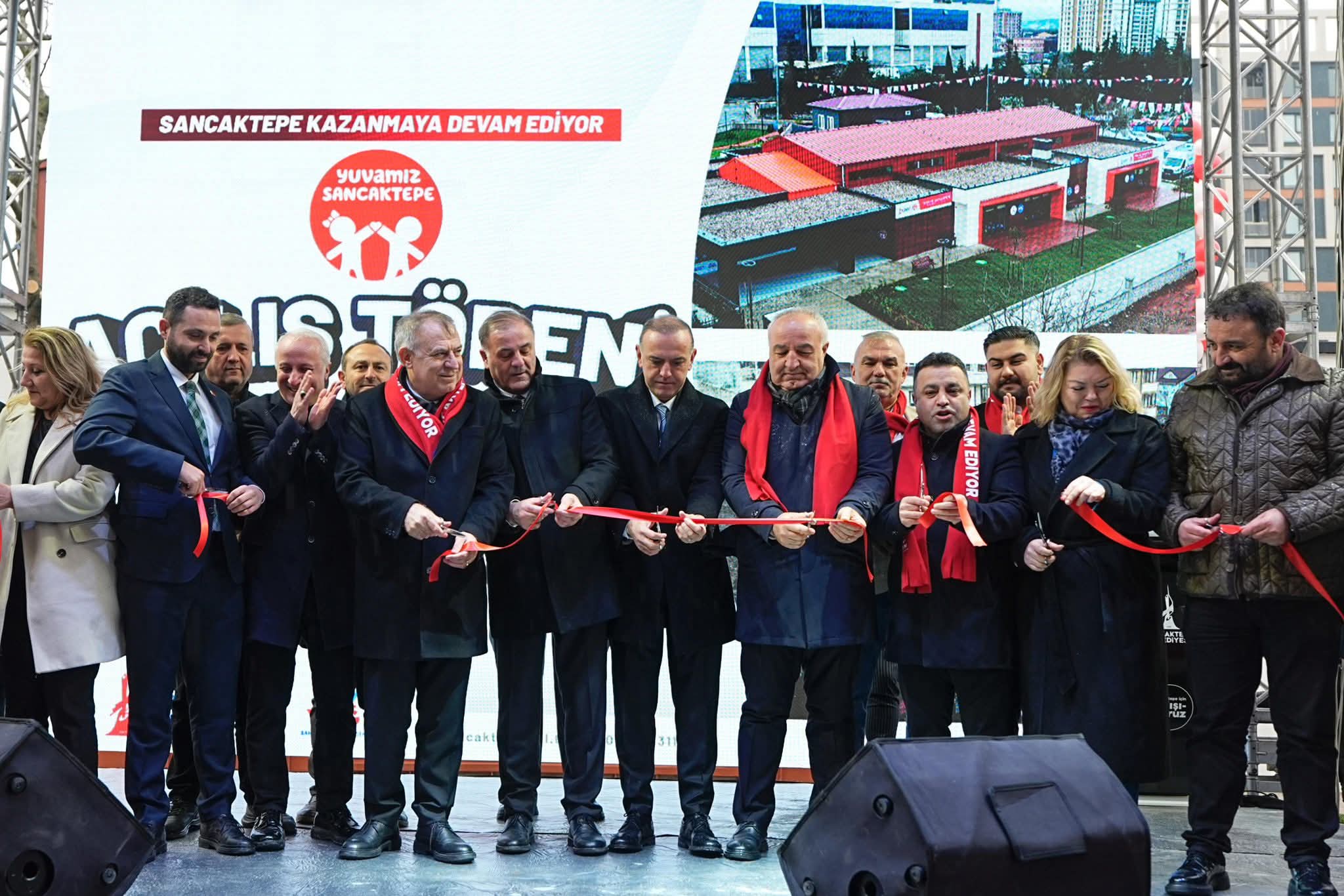 Sancaktepe’de iki yeni yuvamız merkezi hizmete açıldı
