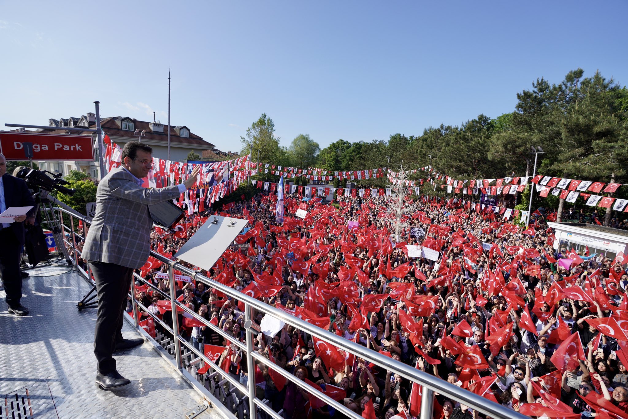 İmamoğlu Çekmeköy ziyaretinde gerginlik!