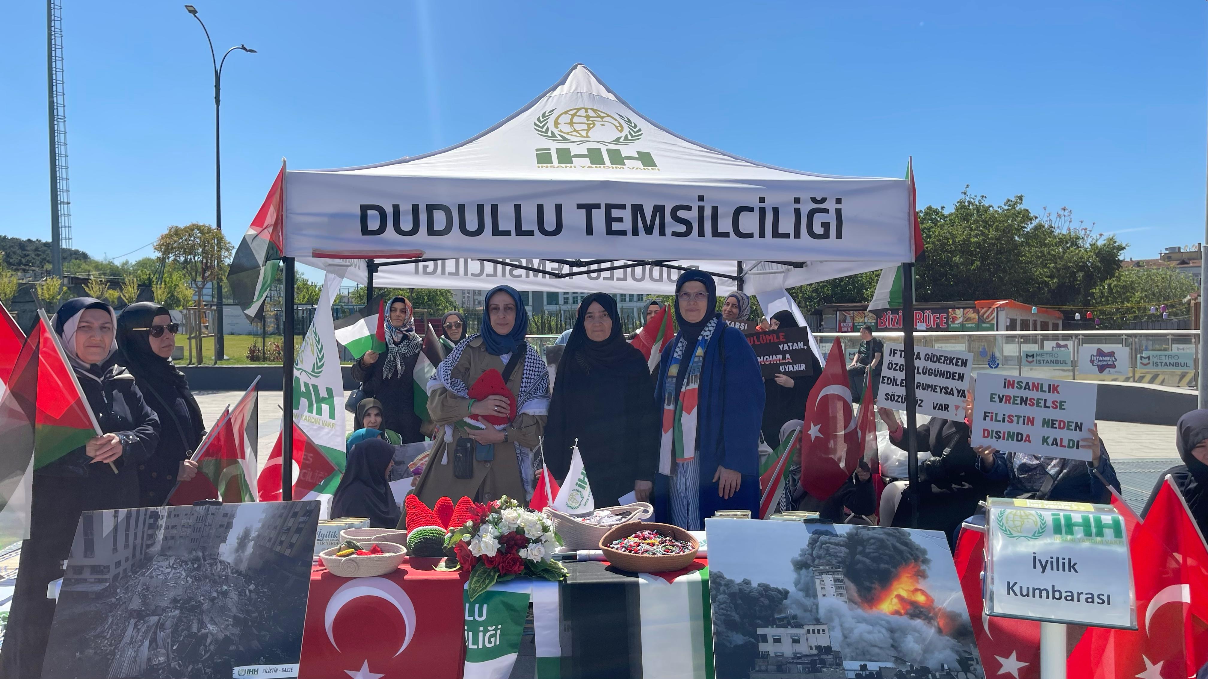 İHH İMES' TEN FİLİSTİN’E SES  GAZZE’YE NEFES