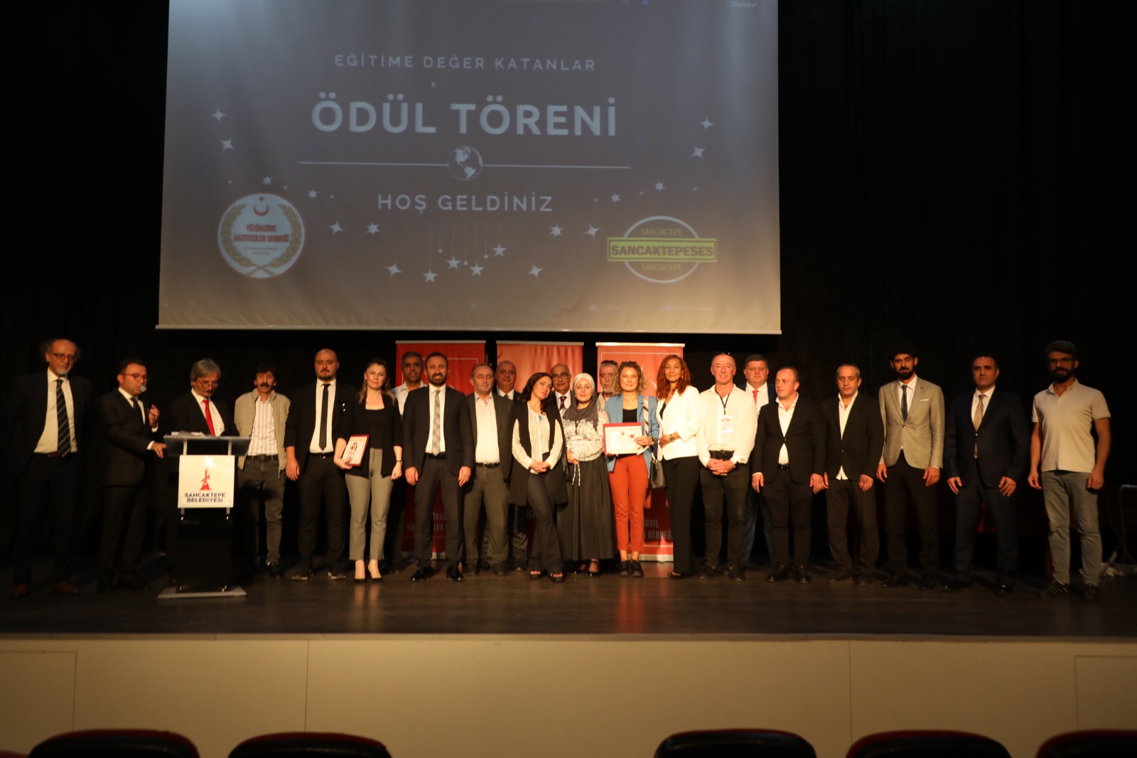 Sancaktepe'de Eğitime Değer Katanlar Ödül Töreni 
