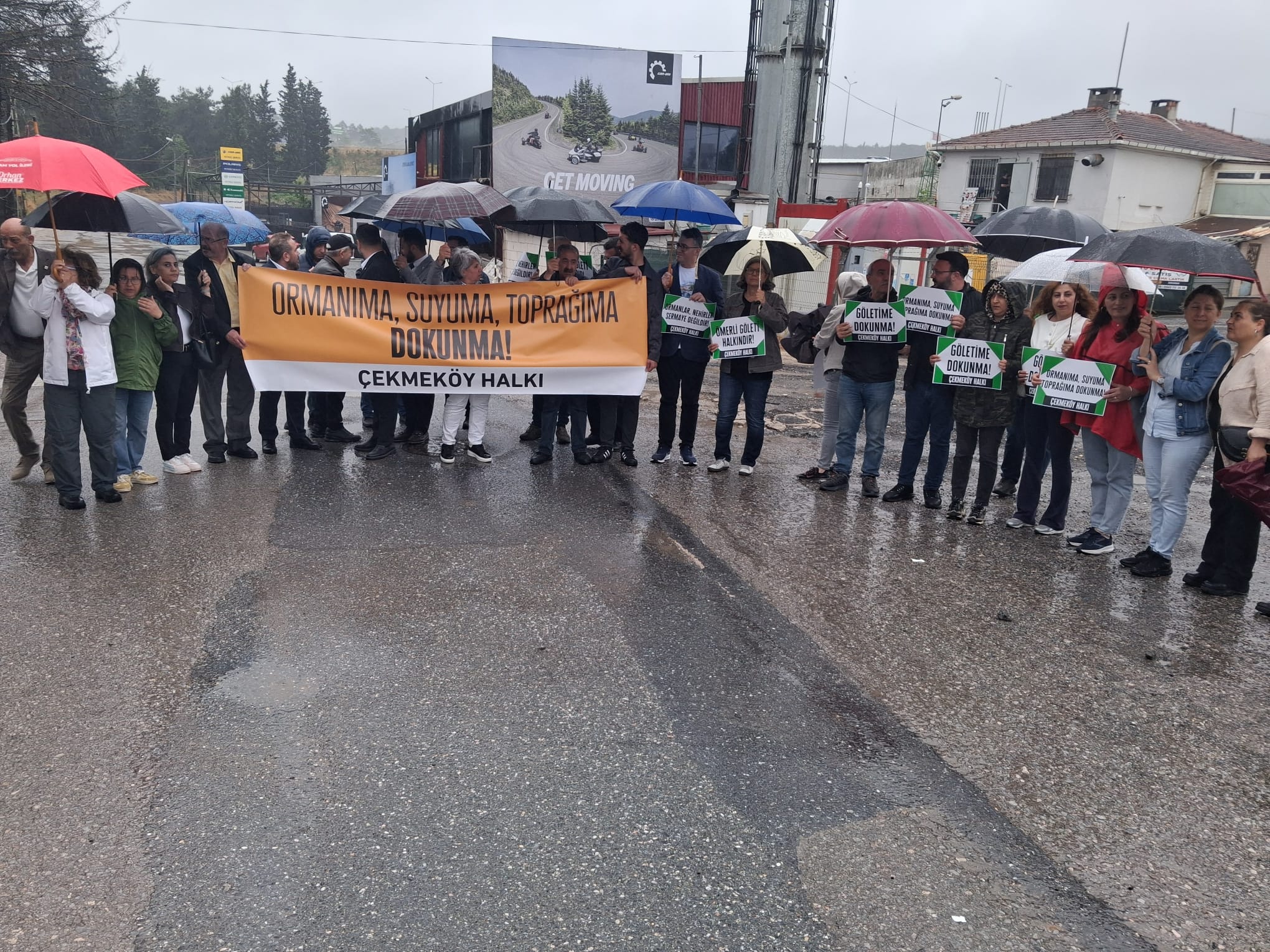 Çekmeköy Çöp olmasın: Çevreciler gölet için bır araya geldi..