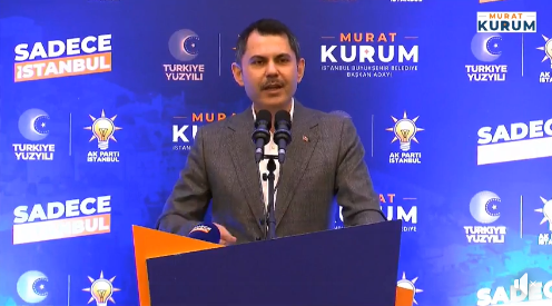 Murat Kurum: İstanbul'a hizmet durduruldu