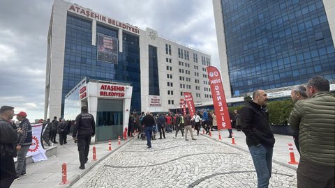 Ataşehir Belediyesi işçilerinden Grev Kararı 