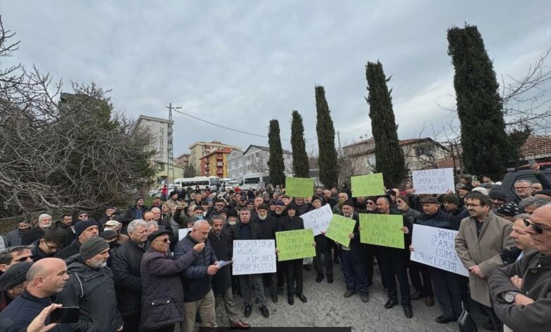 Ataşehir'de İmar Sorunu Protesto Edildi