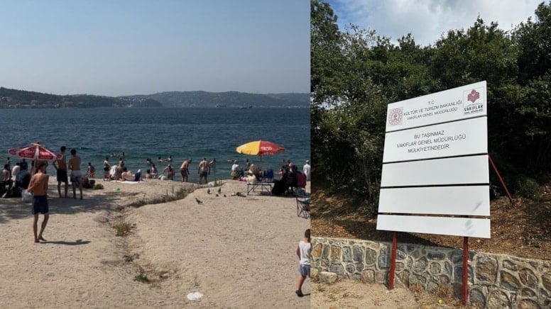 Beykoz'da plajı İBB’den alıp restorana verdiler!