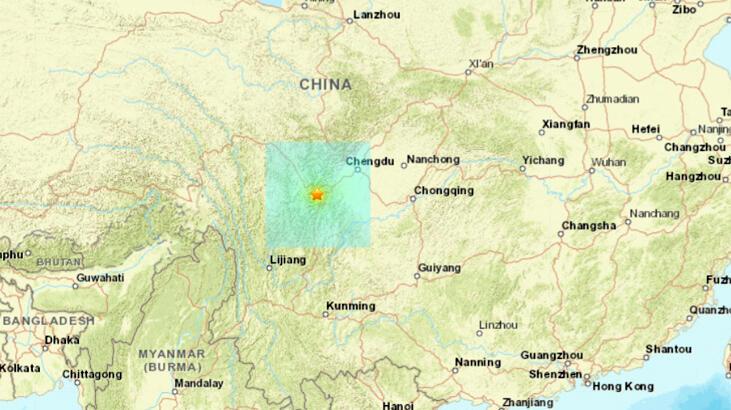 Çin'de 6.6 büyüklüğünde deprem!