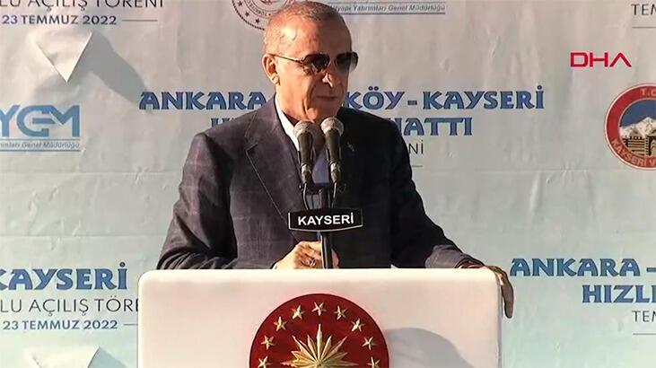 Cumhurbaşkanı Erdoğan Kayseri'de açıkladı! '54 milyar liralık müjde'