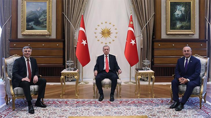 Erdoğan, Bulgaristan Hak ve Özgürlükler Hareketi Partisi Genel Başkanı Karadayı’yı kabul etti