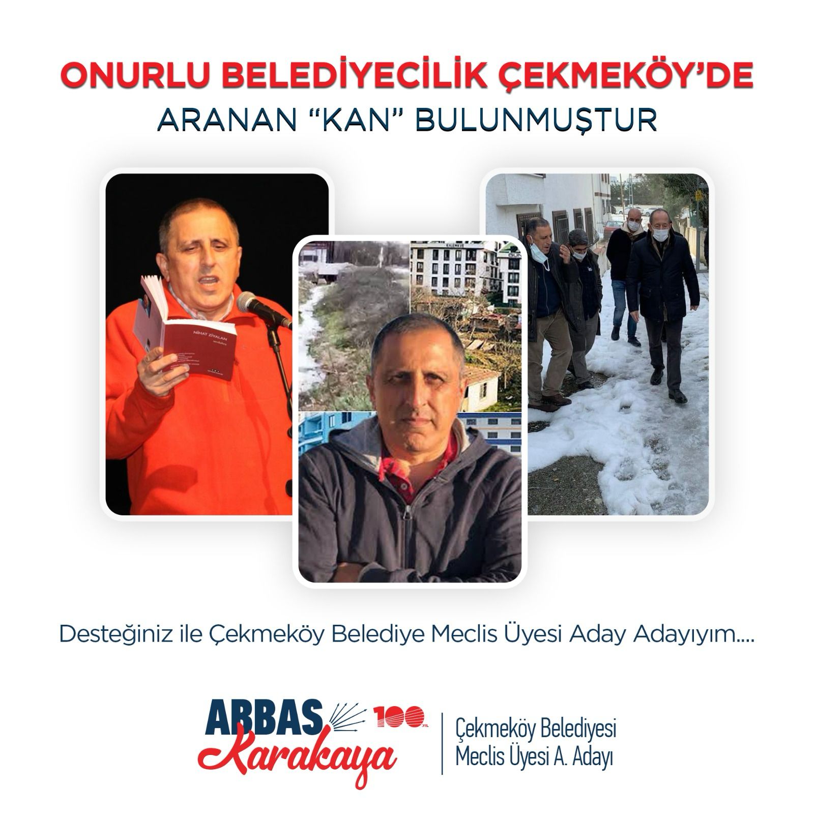 Yaşam alanları mücadelecisi Dr. Abbas Karakaya  Aday Adaylık başvurusu yaptı