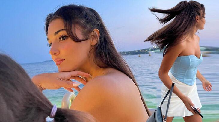 Hande Erçel'den tatil pozları! Tarzının bedeli ortaya çıktı