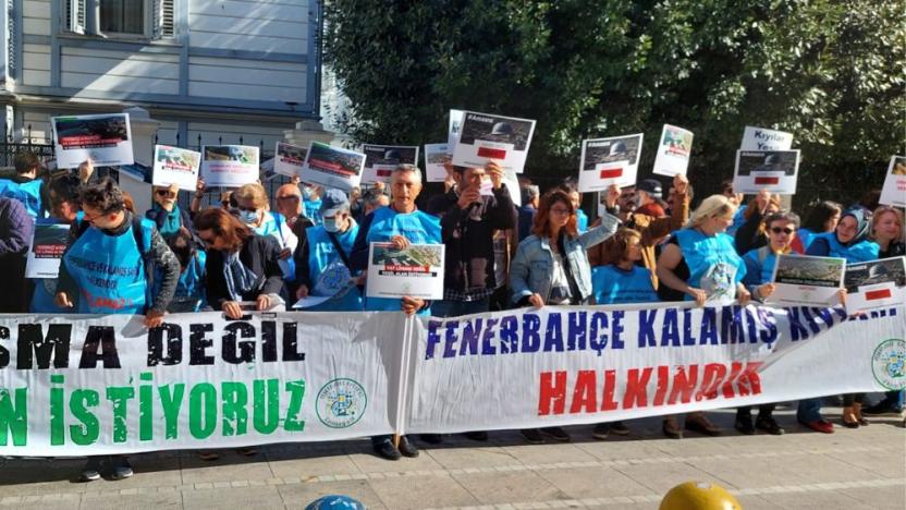 Kadıköy halkı 'Betonlaşmaya hayır' dedi...