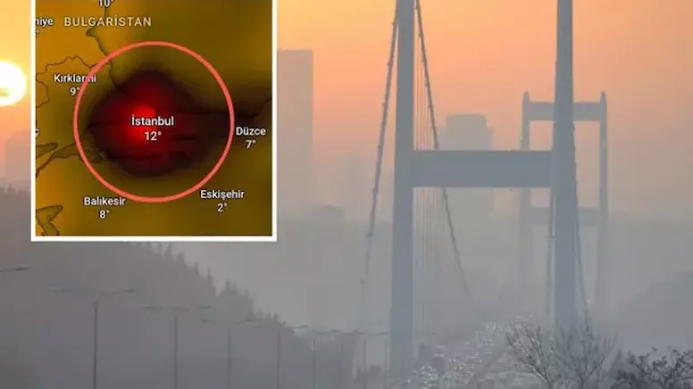 İstanbul'da Hava Kirliliği Tehlikesi Büyüyor