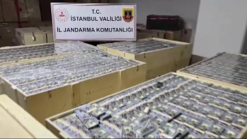 İstanbul'da sahte 1 milyar dolar ele geçirildi