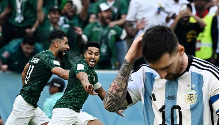 Son dakika: Lionel Messi, Dünya Kupası'na büyük bir şokla başladı! Suudi Arabistan, Arjantin'i 2-1 mağlup ederek sürprize imza attı...