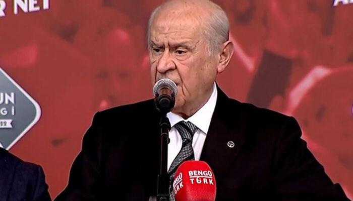 Son dakika: MHP Genel Başkanı Bahçeli'den 6'lı masaya tepki: Her birinin farklı adayı var