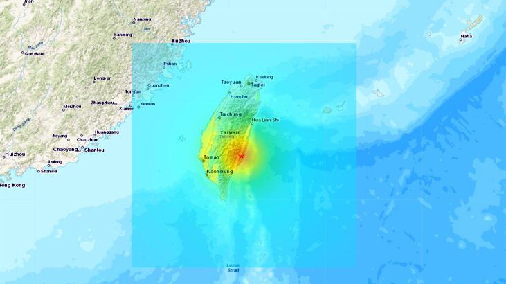 Son dakika... Tayvan'da 7.2 büyüklüğünde deprem