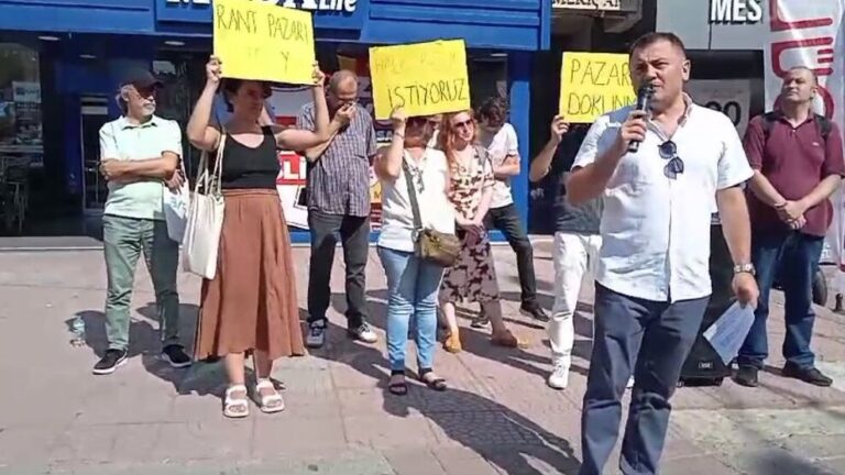 Ümraniye Belediyesi’nin pazarları uzağa taşımasına tepki var!